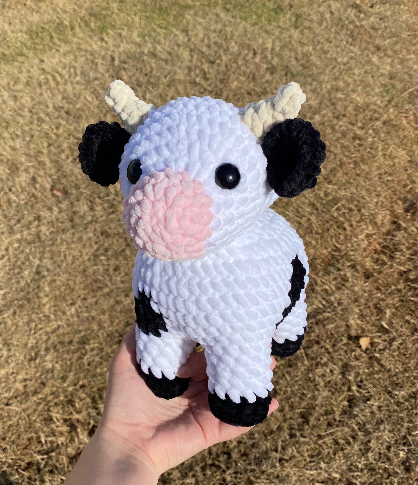 Crochet Cow Plushie