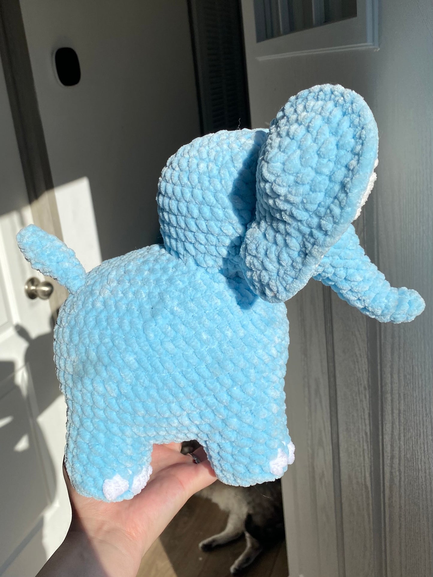 Crochet Elephant Plushie