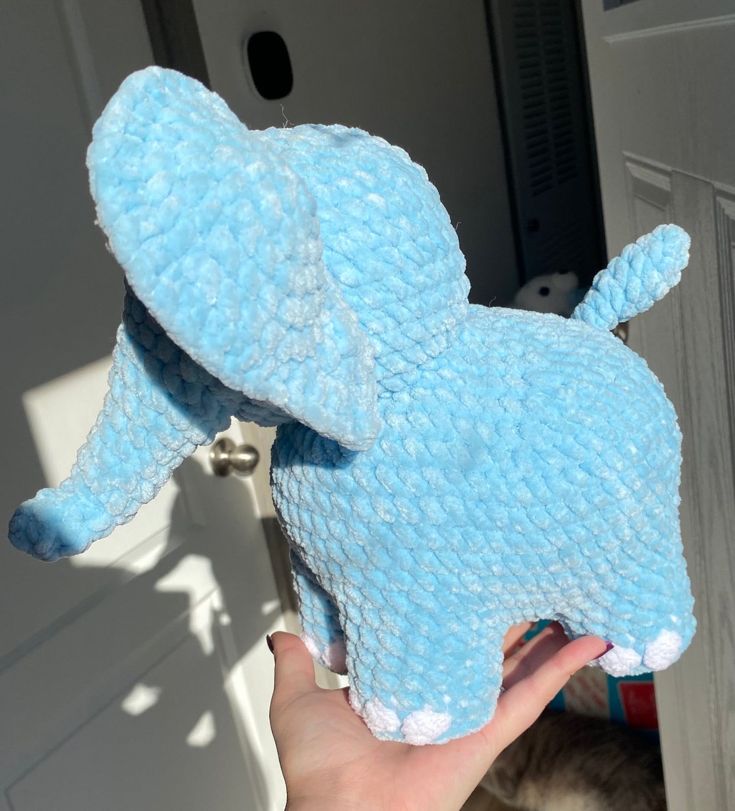 Crochet Elephant Plushie