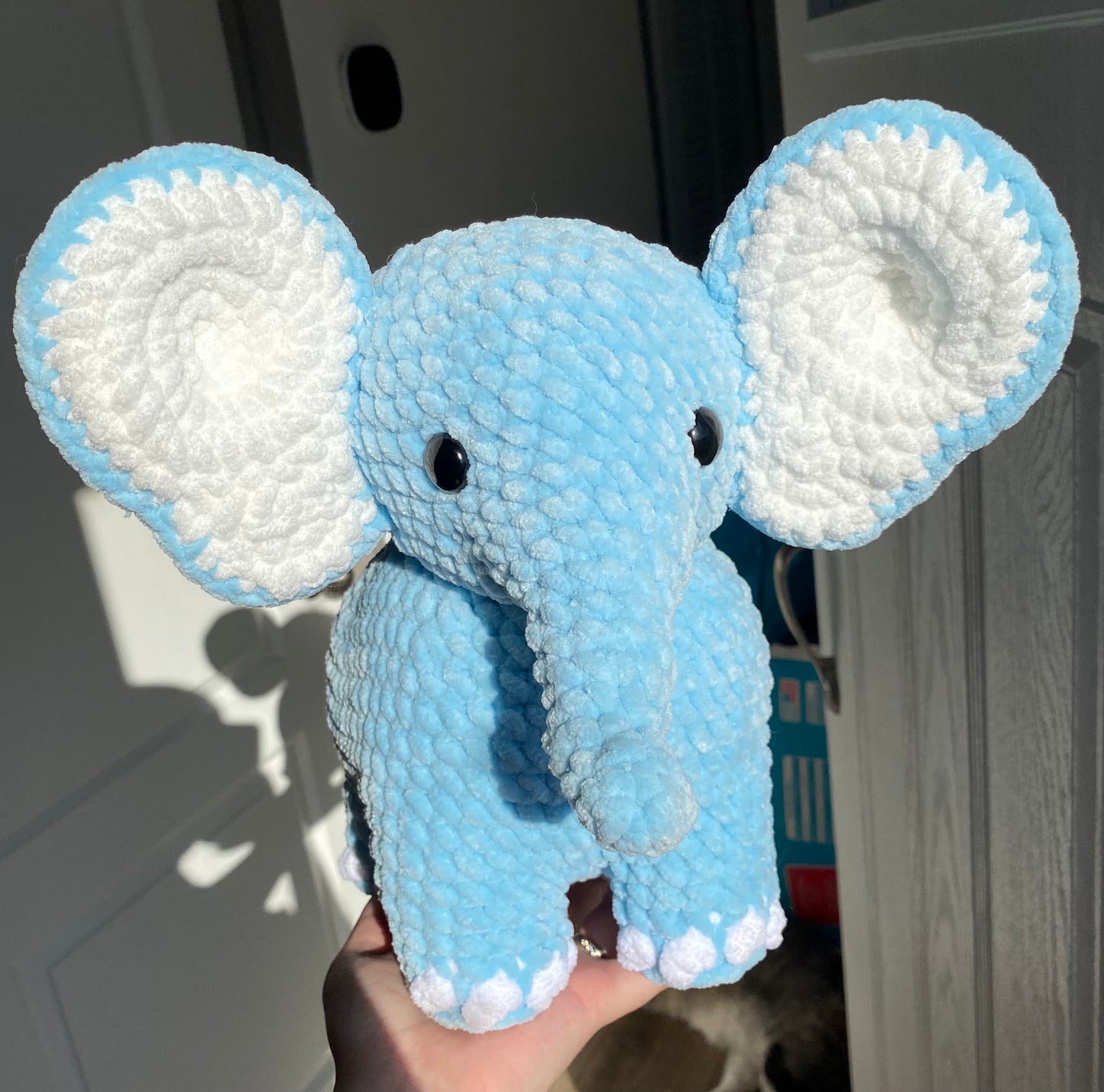 Crochet Elephant Plushie