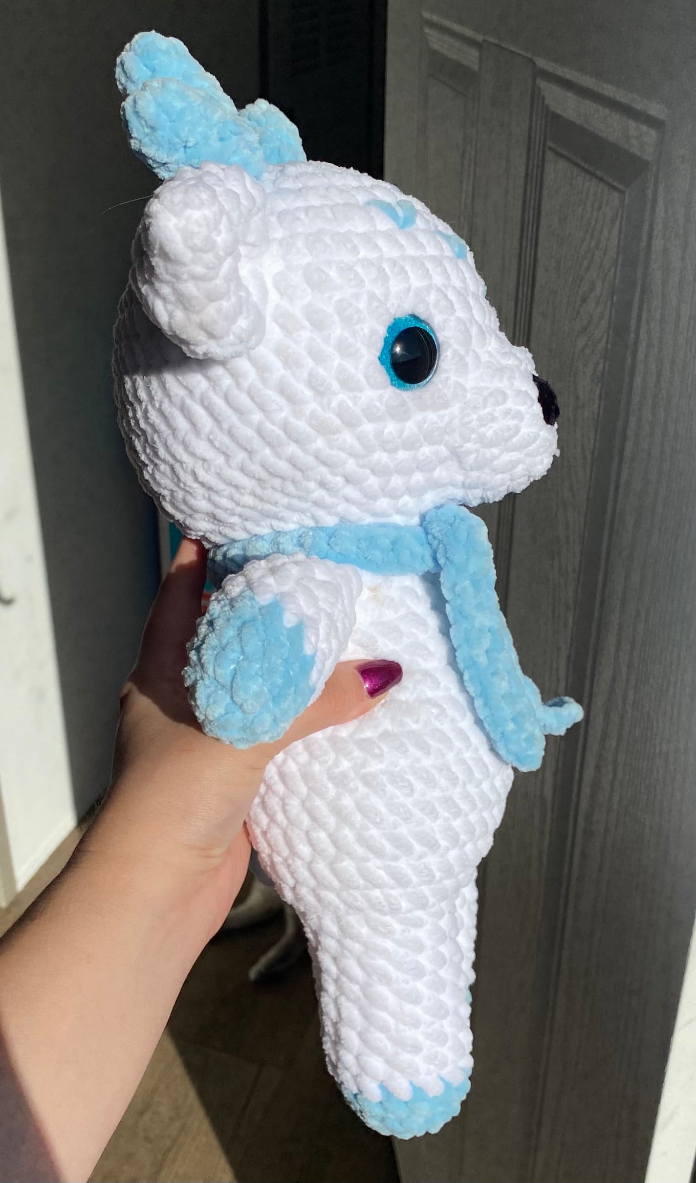 Crochet Winter Deer Plushie