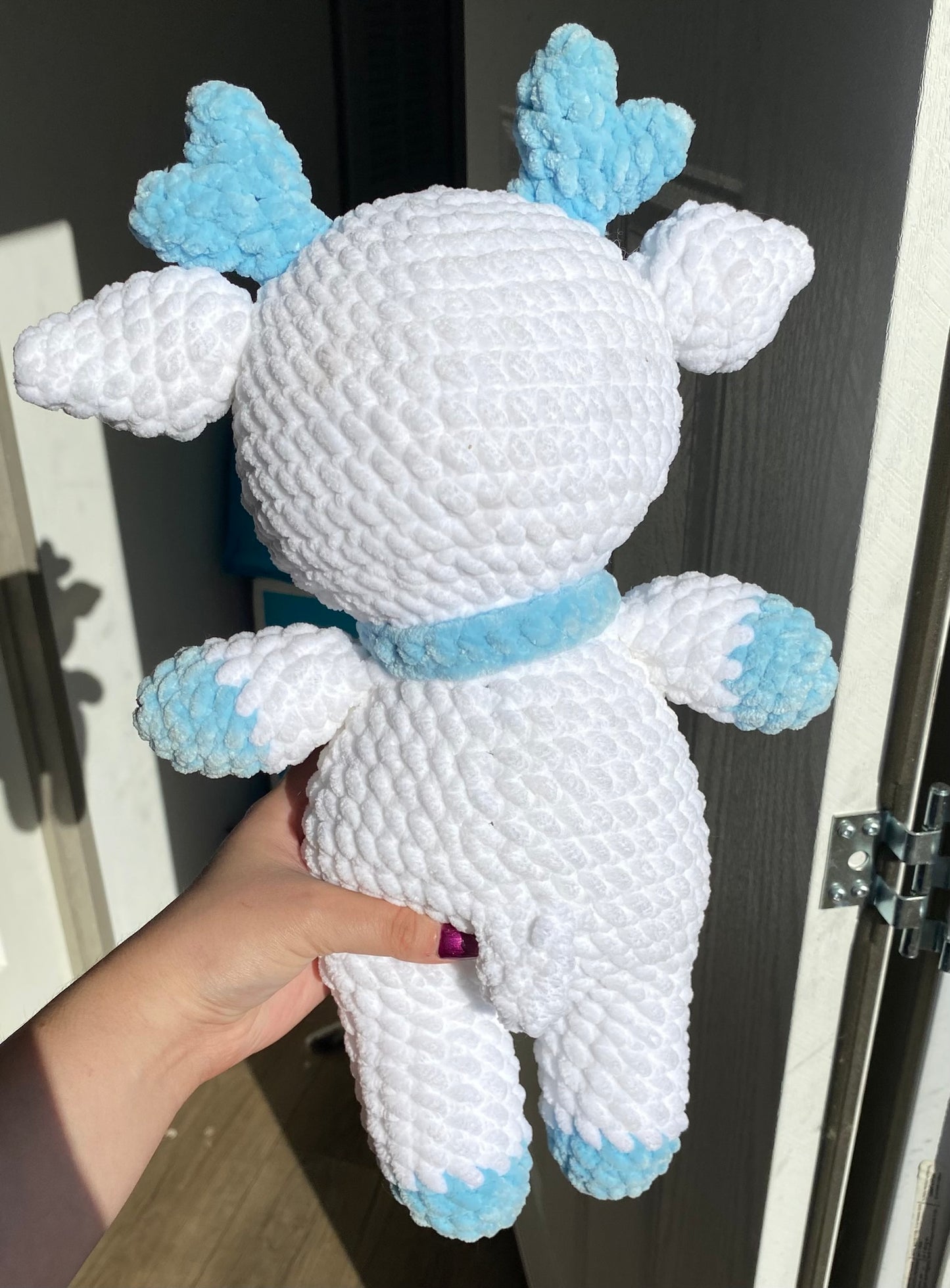 Crochet Winter Deer Plushie