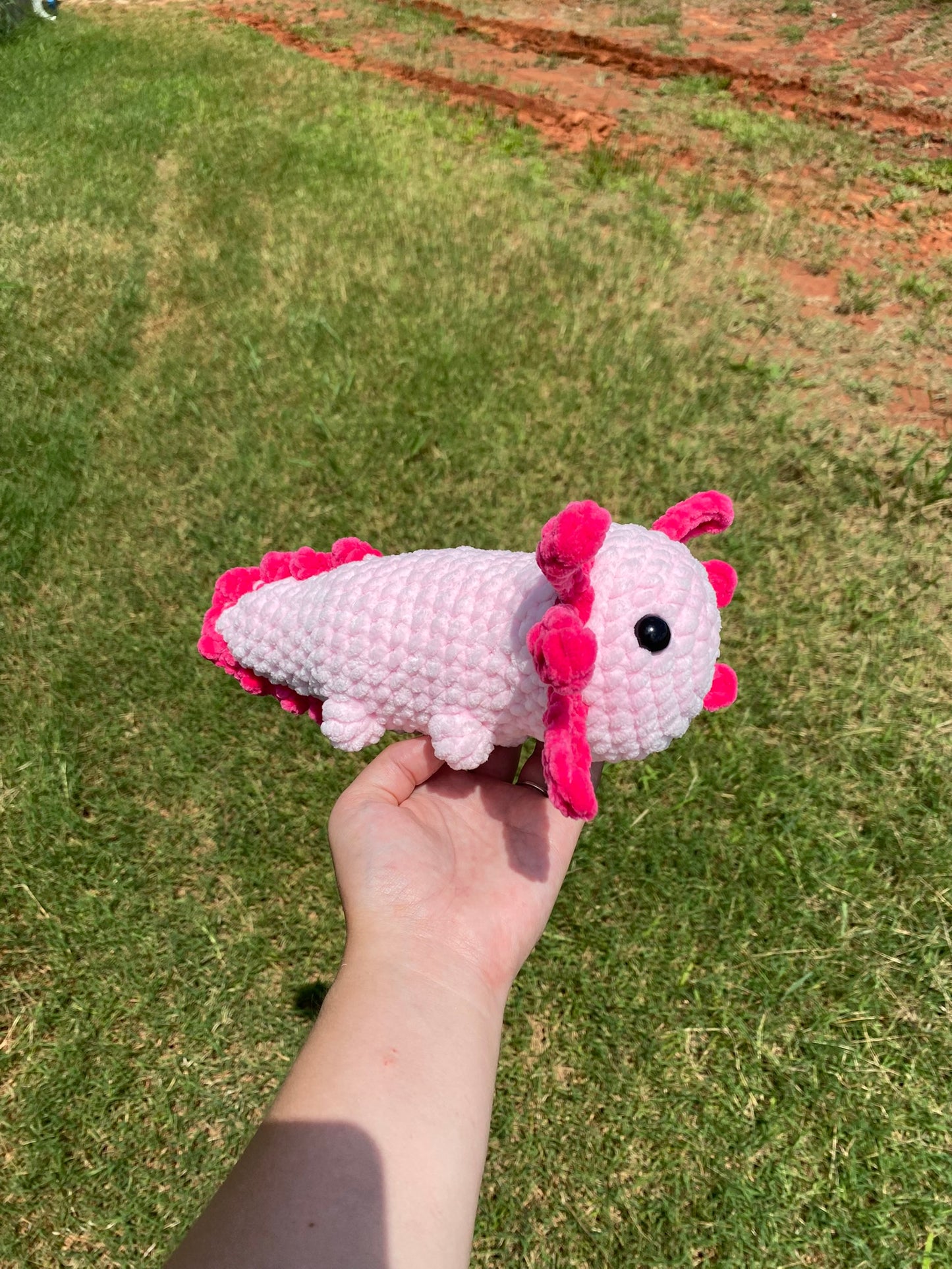 NO SEW Crochet Axolotl Pattern