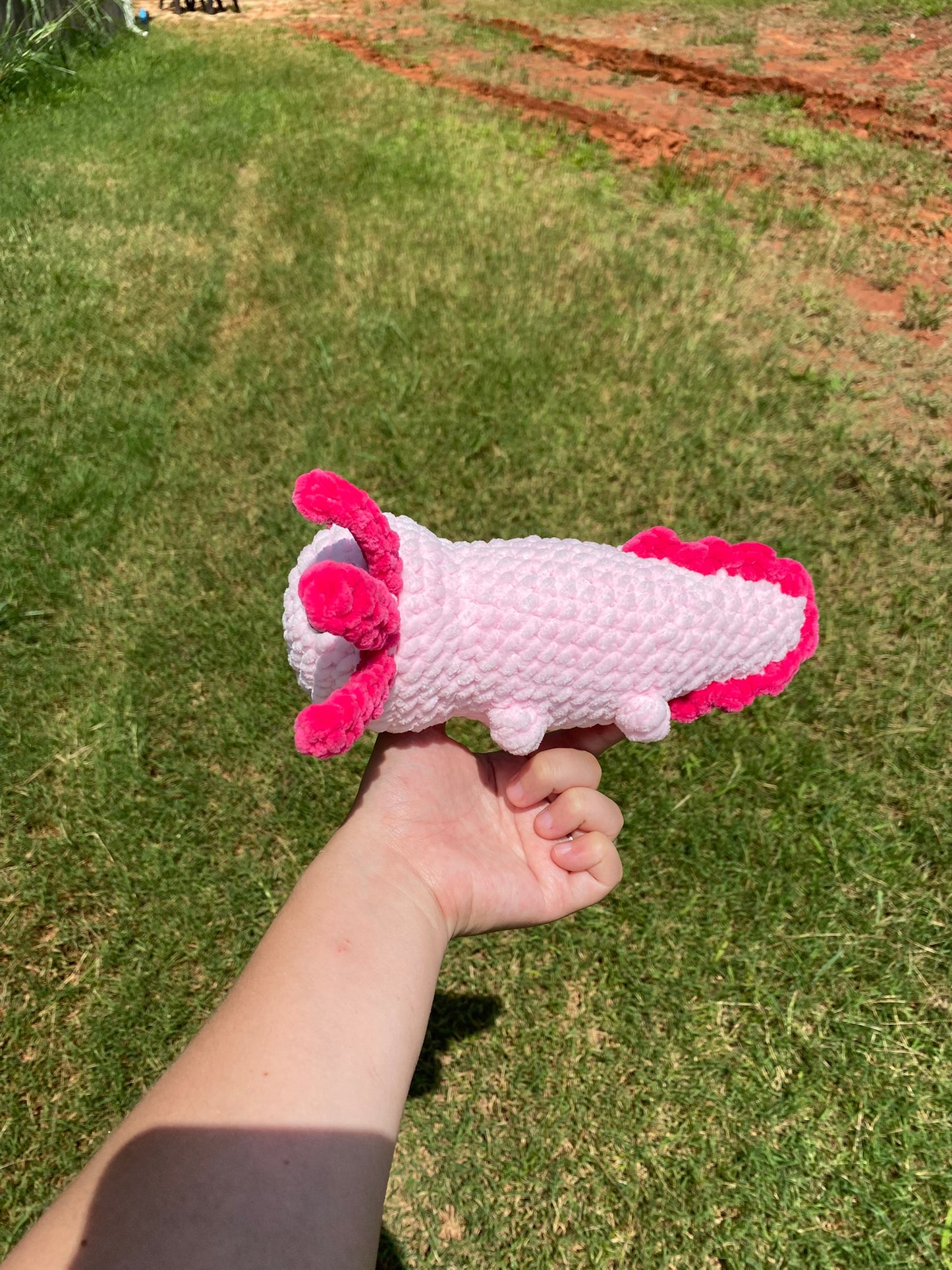Pattern Bundle! Sitting Axolotl, NO SEW Laying Axolotl, & Mini No Sew Axolotl | PDF Download, Amigurumi, Plushie, Plush, Family, Deal
