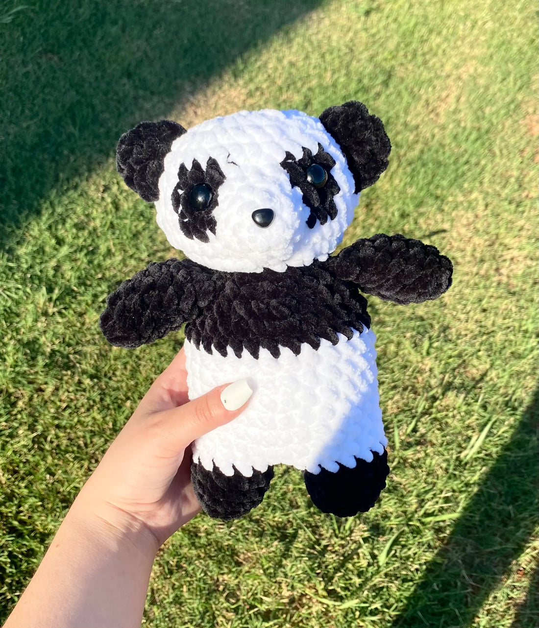 Low-Sew Crochet Panda Free Pattern