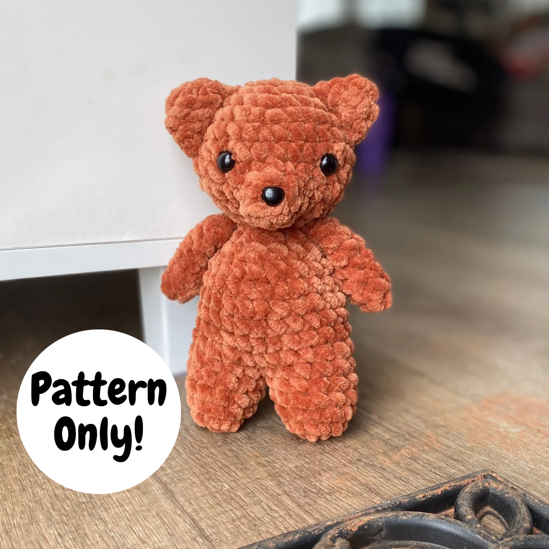 PATTERN BUNDLE Crochet Sleepy Time Baby Bear AND Baby Bear Patterns