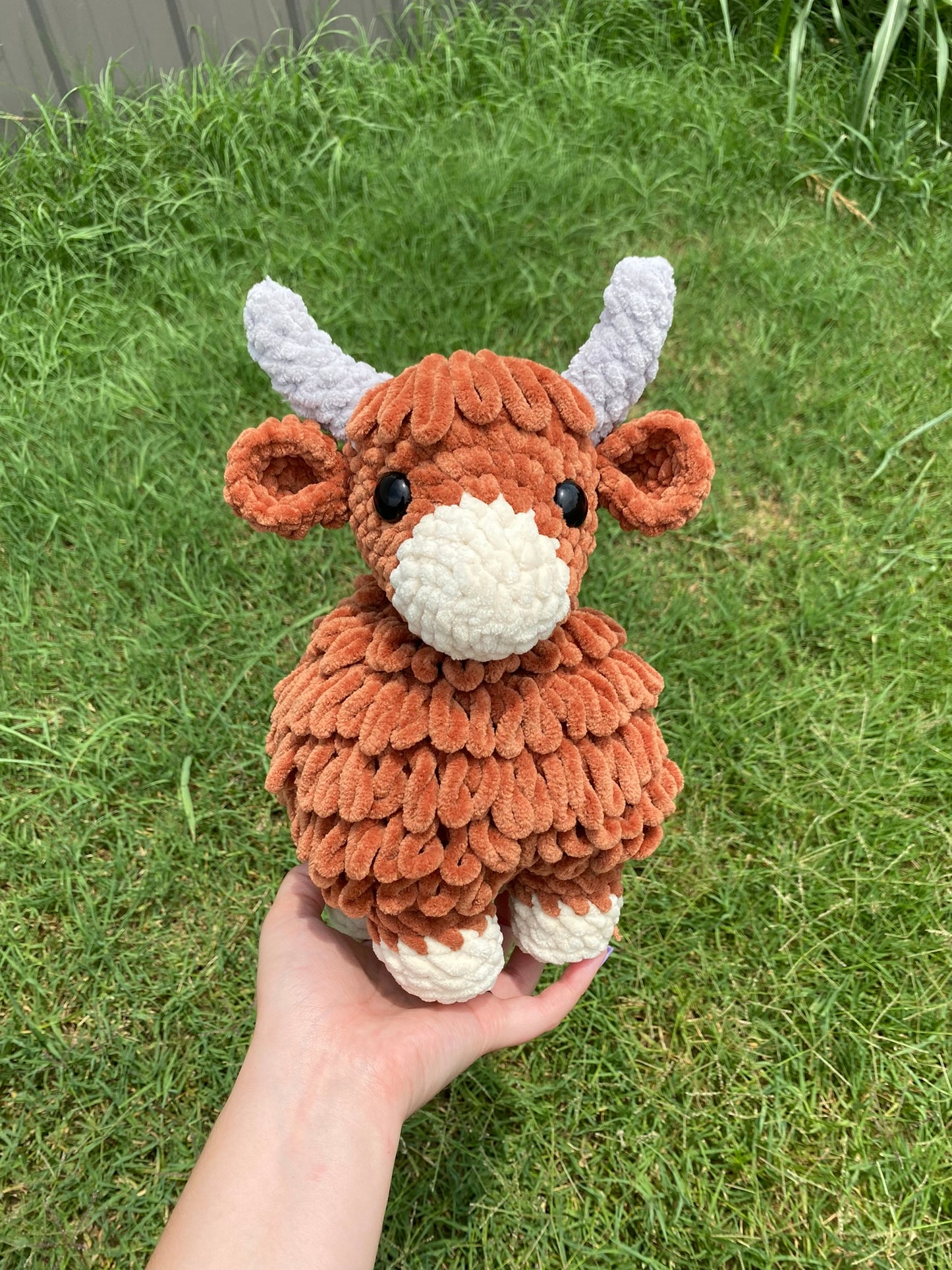 Crochet Highland Cow Plushie