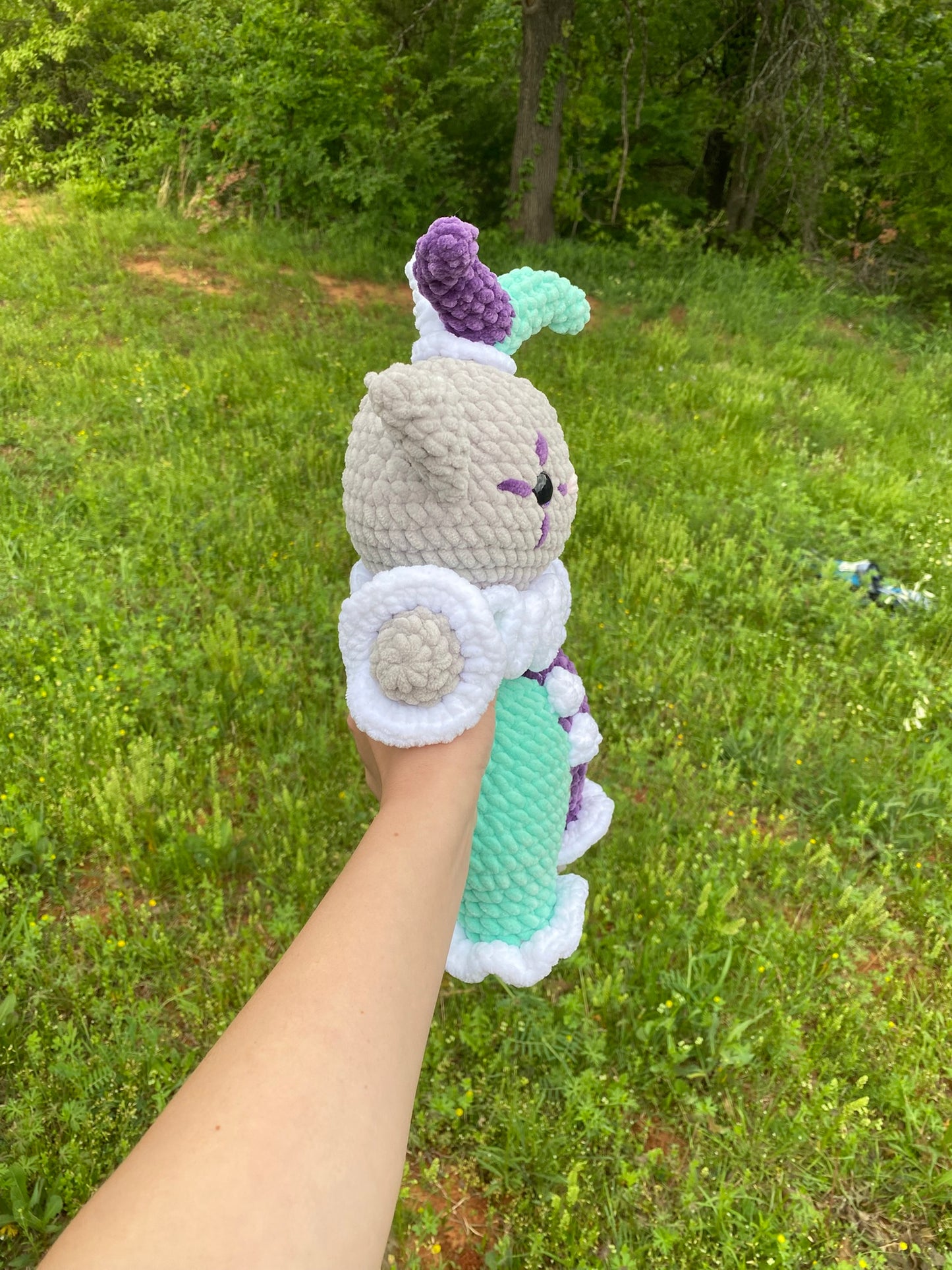 Jester Cat Crochet Plushie