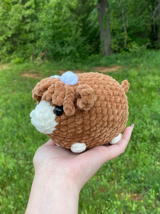 Chonky Highland Cow Crochet Plushie