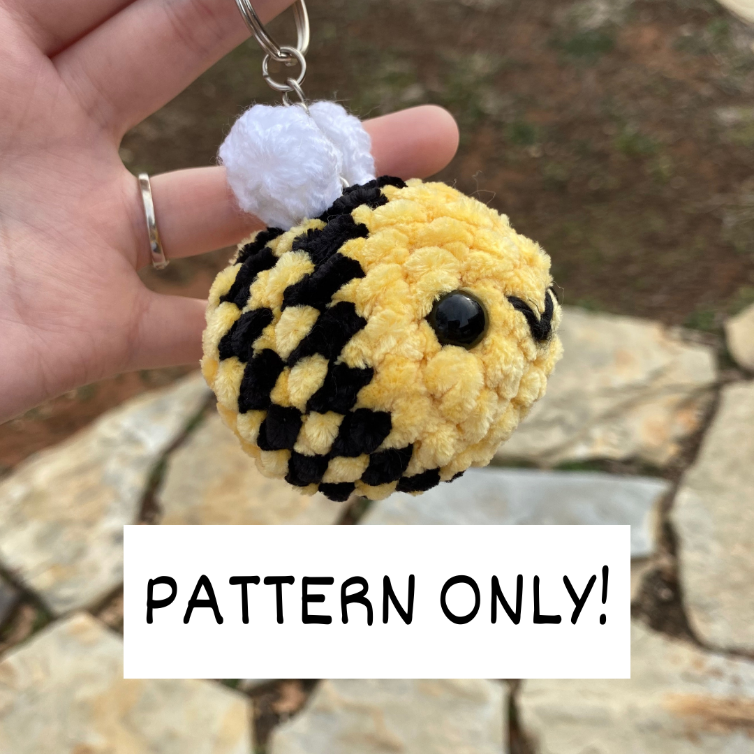 PATTERN Mini Bee Crochet Pattern