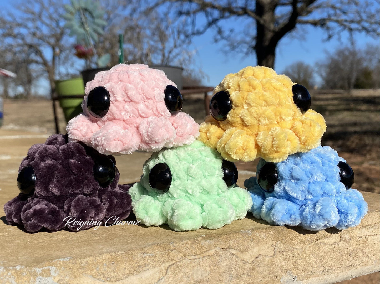 Mini Crochet Octopus | Stress and Anxiety Plushie