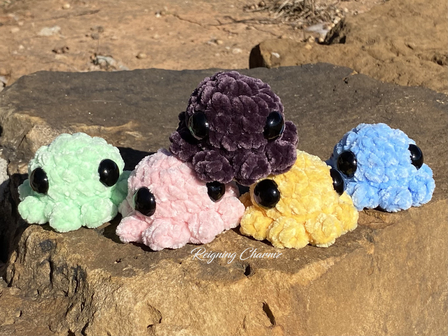 Mini Crochet Octopus | Stress and Anxiety Plushie