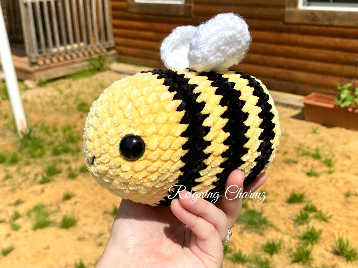 Crochet Bee Stuffed Animal